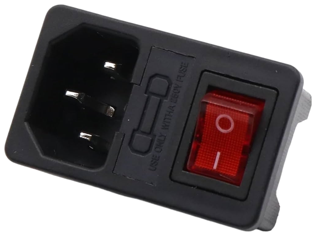 Interrupteur IEC + fusible